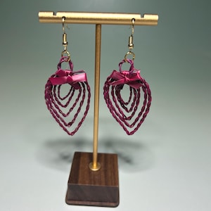 Artisanal Palm Leaf Earrings, Handmade Earrings, Mexican Jewelry, Artisan Jewelry, Birthday Gifts
