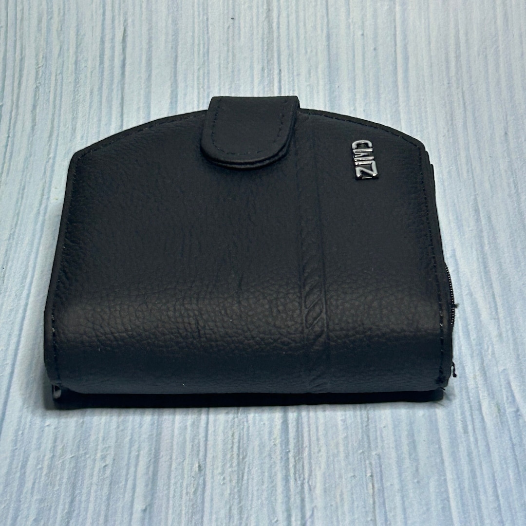 Buy Mexican Leather Wallet, Leather, Handmade in Mexico, Black