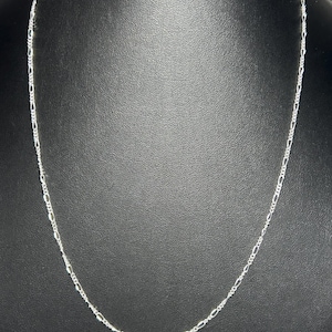 Silver Chain Necklace, 925 Sterling Silver, Jewelry From Mexico, Handmade, Jewelry For Anyone, Birthday Gift