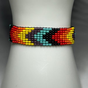 Huichol Bracelets, Huichol Jewelry, Mexican Jewelry, Beaded Jewelry, Artisan Jewelry, Handmade, Adjustable Bracelets, Chaquira Bracelets