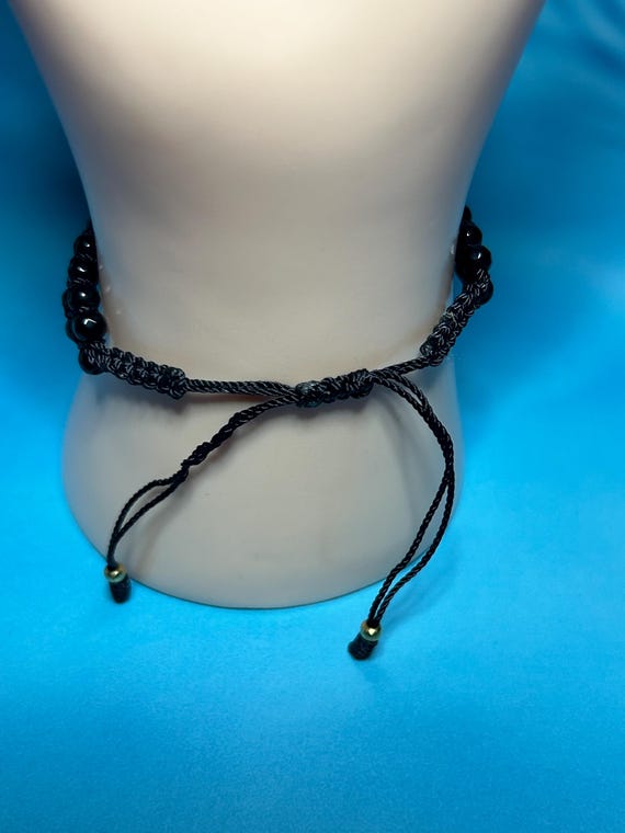 Bracciale Bottone Albero Della Vita E Pietre Dure Azzurre - Gioiell - Foto 6