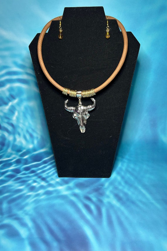 Buy Bull Necklace, Mexican Artisan Jewelry, Unique Gift for Her