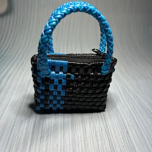 Handcrafted Artisan Plastic Coin Purse, Unique Reusable Plastic Coin Purse, Perfect Birthday Gift Idea