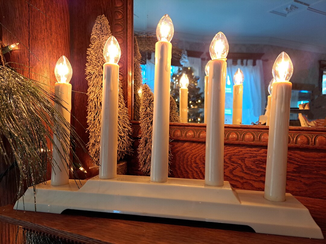 Candolier Electric Holiday 5 Candle Light From the 1960's Perfect ...