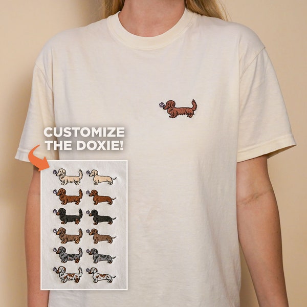 T-shirt Personnalisable 'Judge Dachshund' (Teckel Juge) - Taille S à 5XL, Noir, 100% Coton, Fabriqué Aux USA