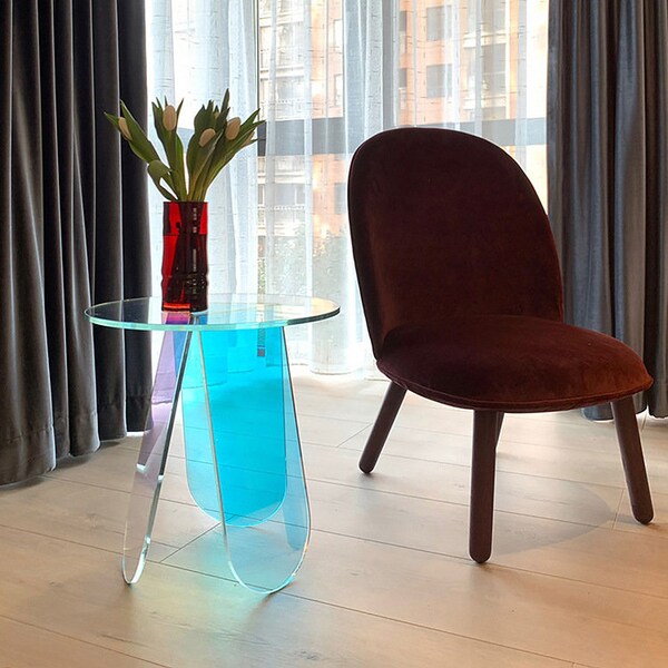 Acrylic Coffee Table Etsy