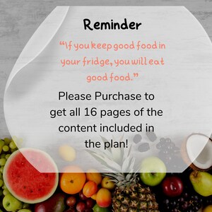 Low Carbs and Low Sugar 20-Day Meals, Salt Intake Tracker Template, Snack Assignment, Meal Plan Template.