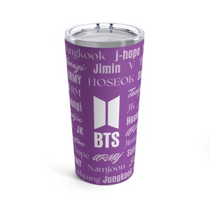 BTS Purple Tumbler 20oz