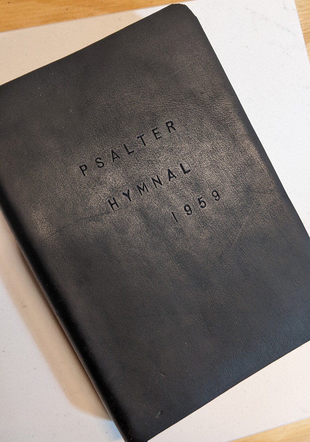 Leather Psalter Hymnal 1959 Centennial Edition Etsy