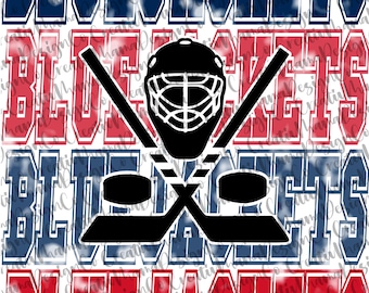 Blue Jackets PNG Design