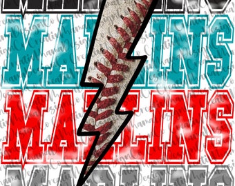Marlins PNG Design