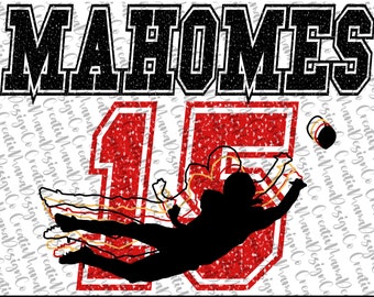 Patrick Mahomes silhuett