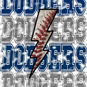Dodgers PNG Design