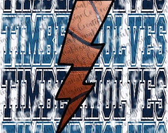 Timberwolves PNG Design