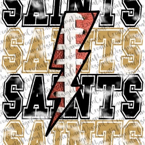 Saints PNG Design - DIGITAL DOWNLOAD