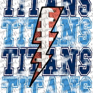 Titans PNG Design - DIGITAL DOWNLOAD