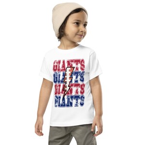Giants Toddler Short Sleeve Tee