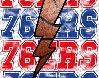 76ers PNG Design