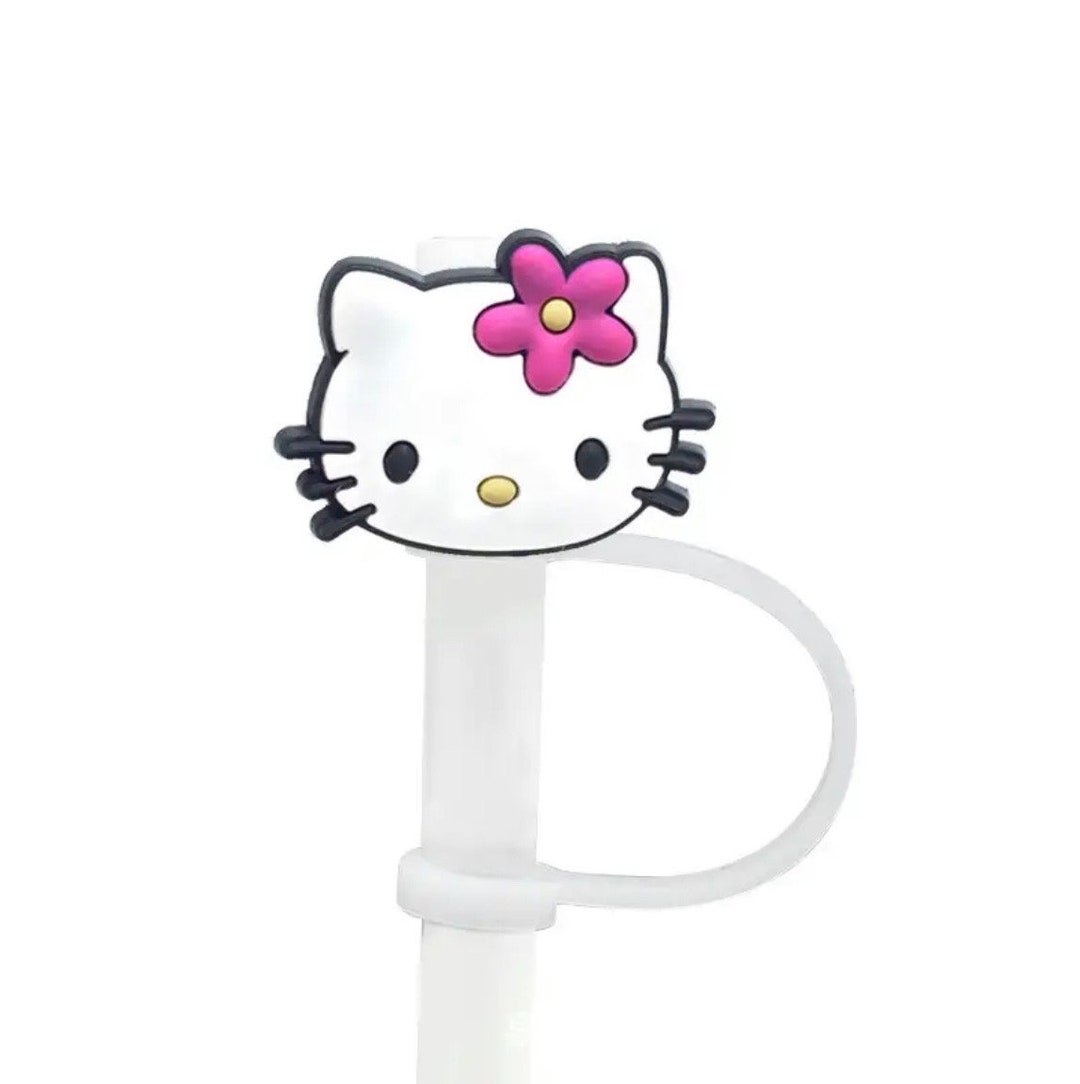 Hello Kitty Straw Topper Etsy