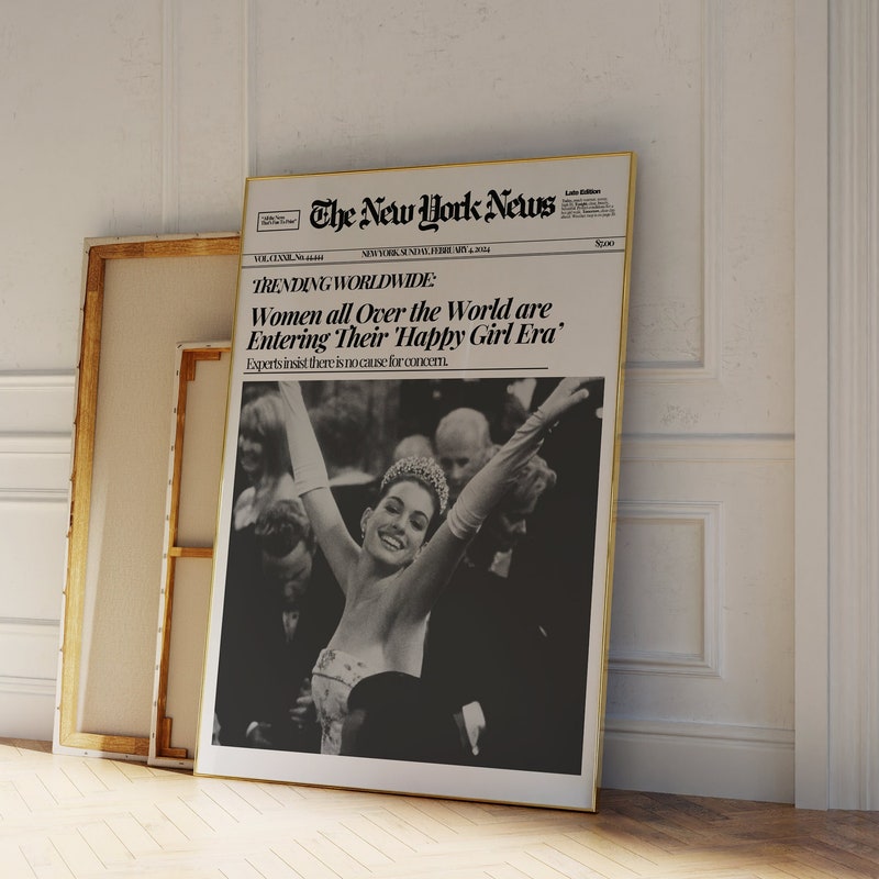 newspaper-art-etsy