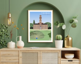 Poster "The Massey garden", Tarbes