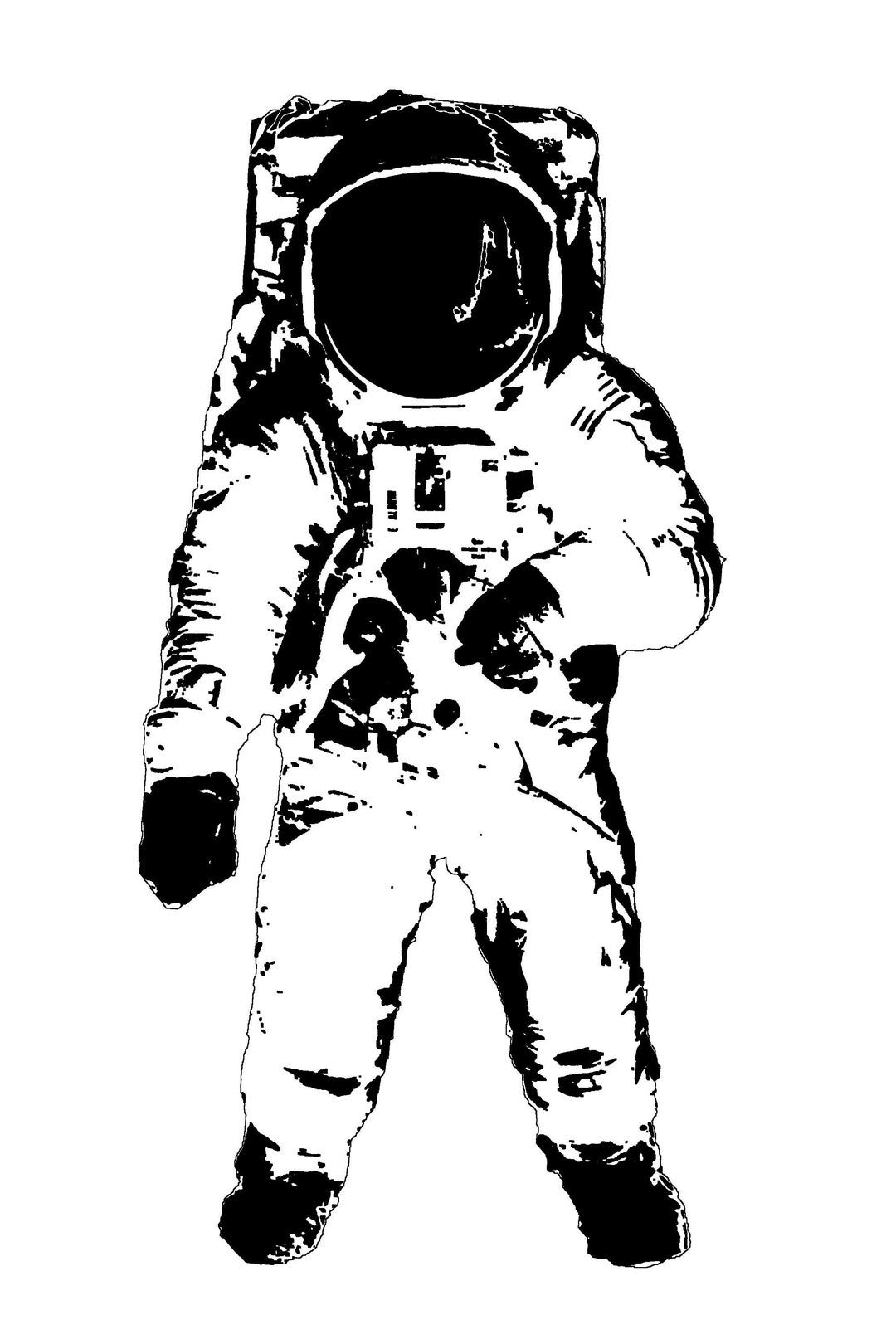 Astronaut Poster, Astronaut Wall Art, Space Wall Art, Astronaut Photo