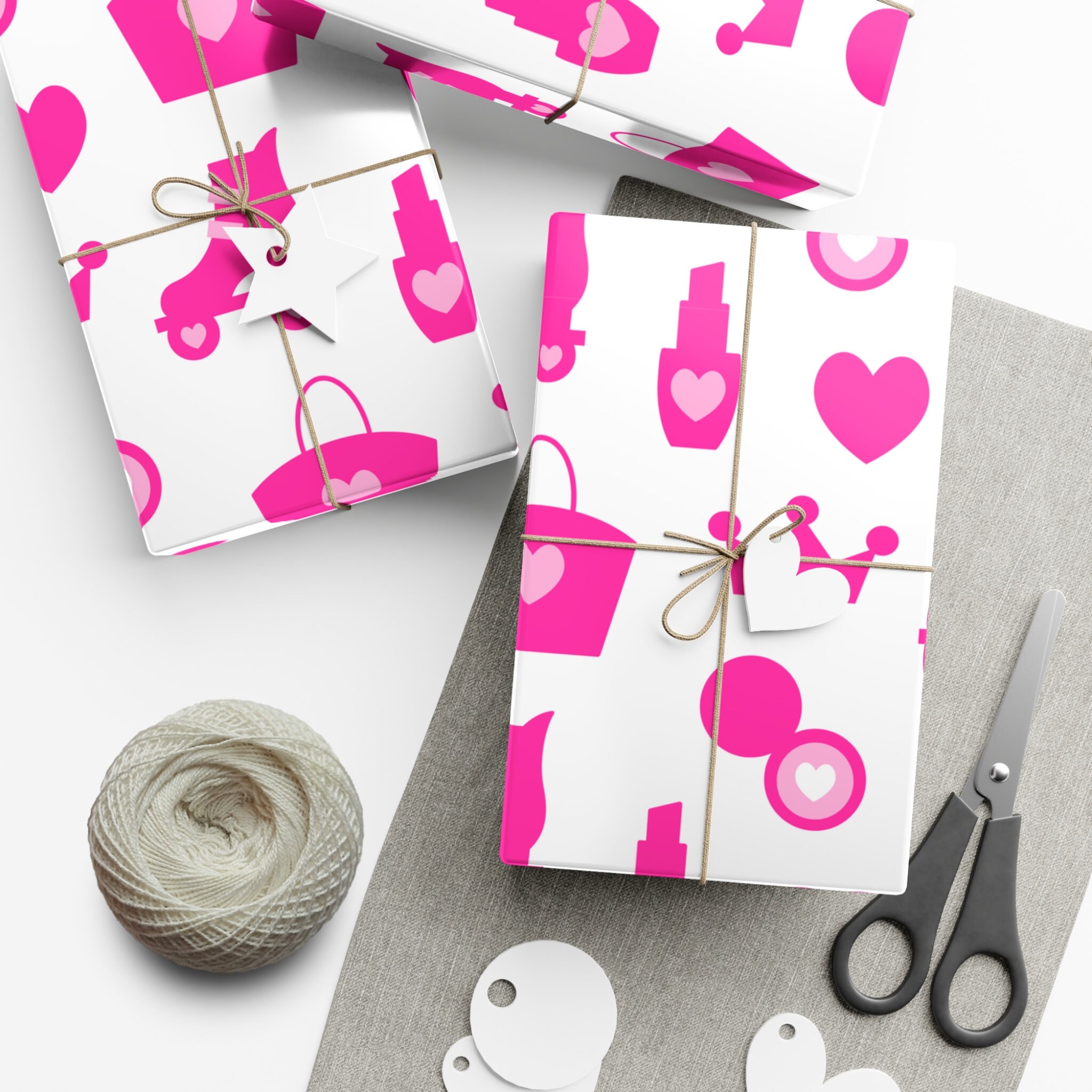 Barbie Birthday, Barbie Gift, Wrapping Paper, Gifts for Her, Barbie Birthday Party, Barbie