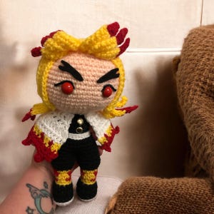 Kyojuro rengoku anime crochet