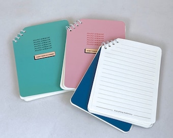 A6 Pocket Notebook with Unique Shape - Small Size, Big Ideas