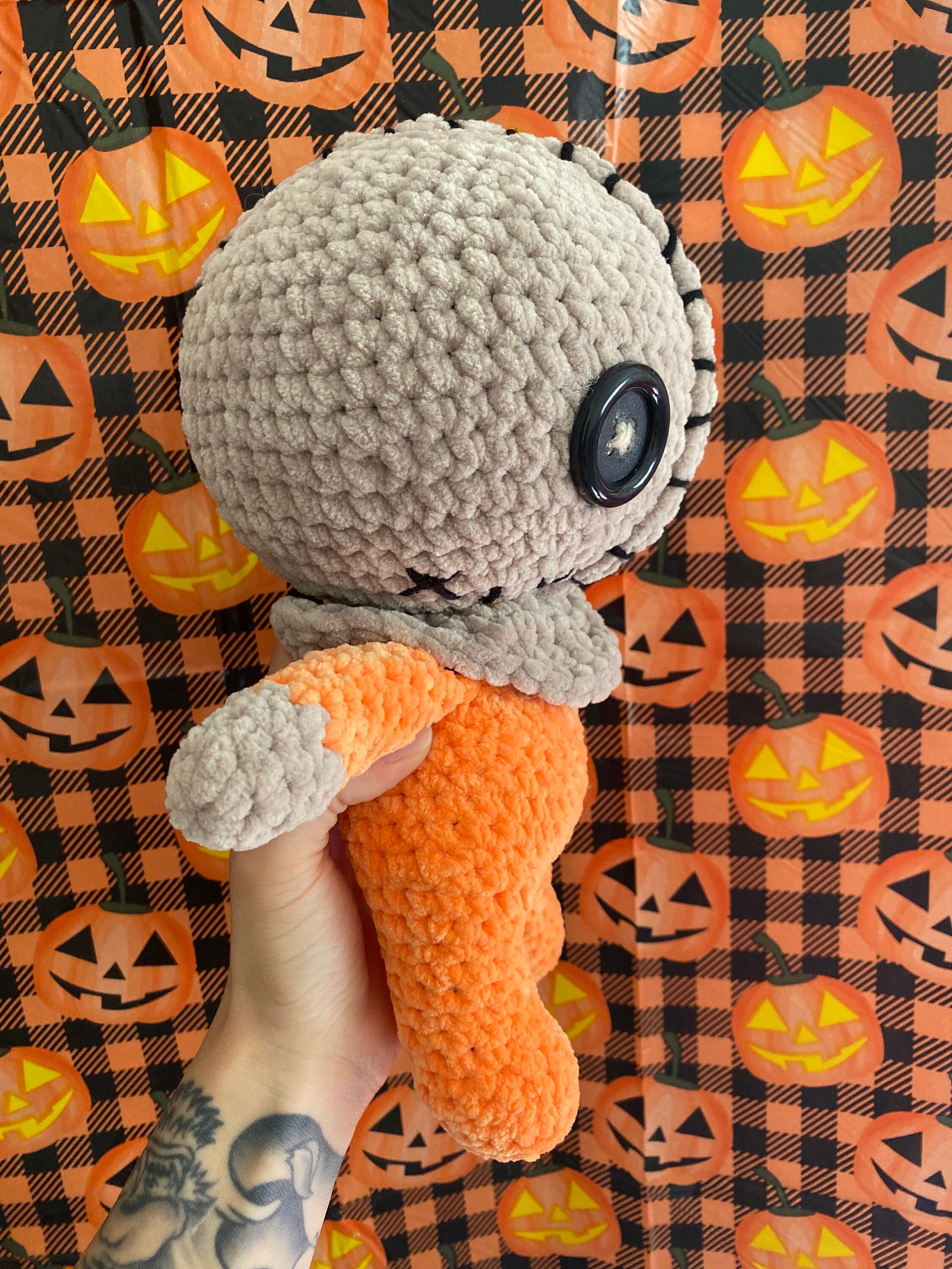 Horror Crochet Doll Horror Movie Fan Horror Doll Horror Plushie 