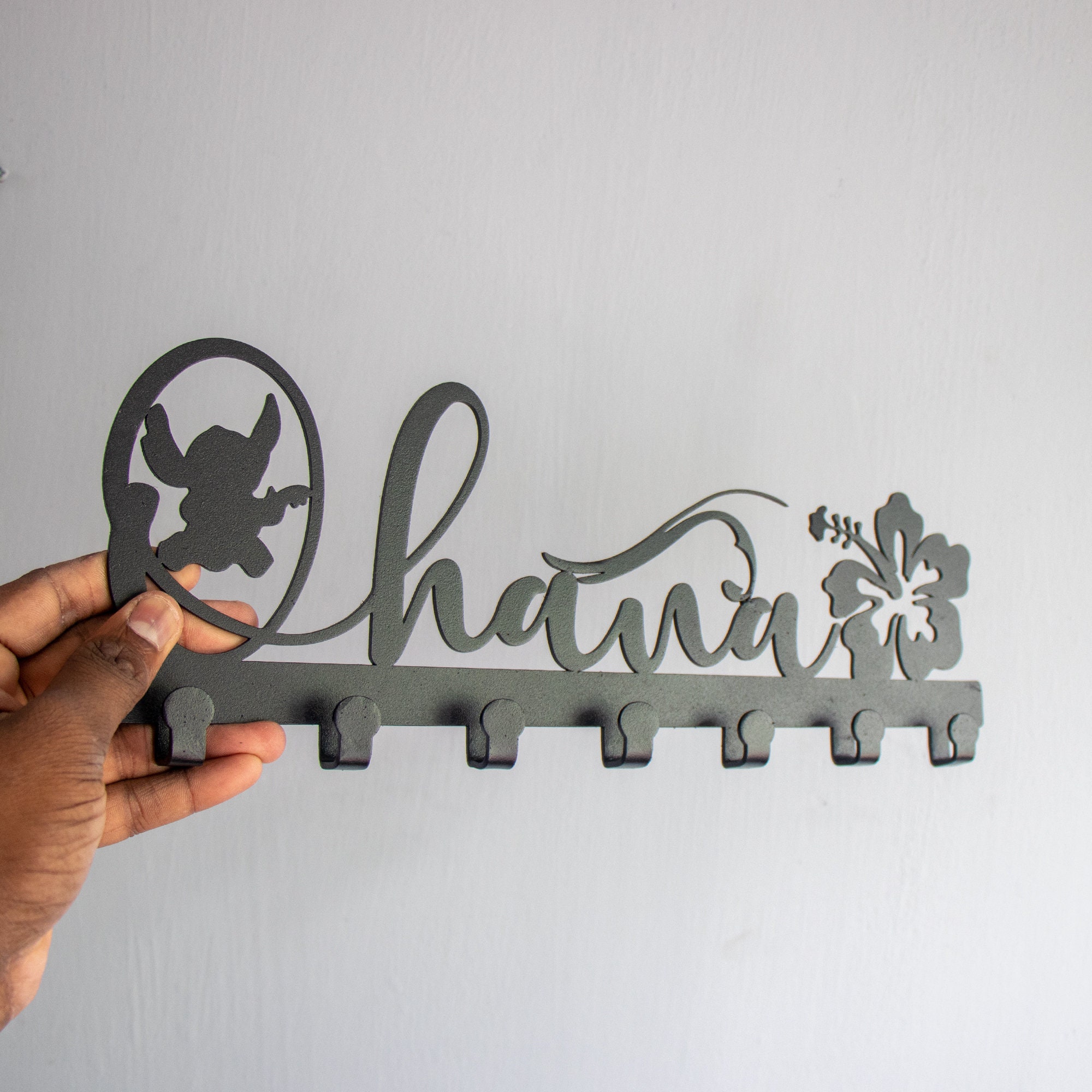 Custom Name Metal Key Holder, Metal Key Hooks, Metal Key Holder, Custom Name Key Holder