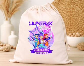 Individuelles Huntrix Geburtstags-Gastgeschenk: K-Pop Dämonenjäger Kordelzug, Mira Rumi Joey Taschen