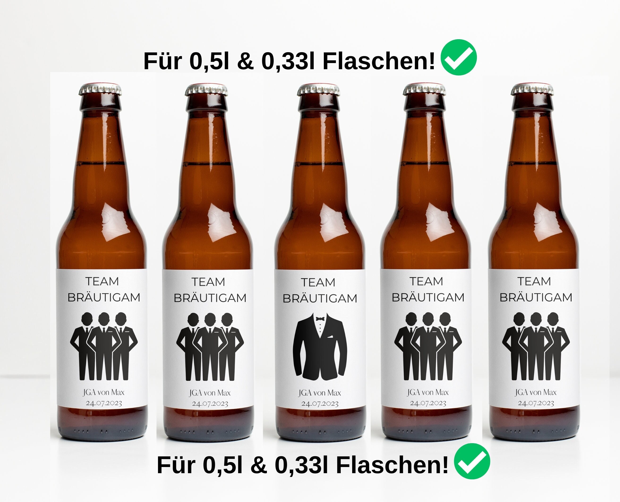 Wedding beer label - .de