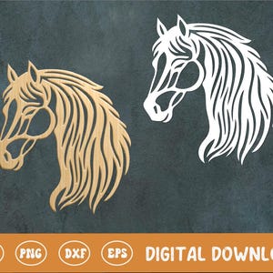 Horse Head SVG PNG, Horse silhouette, Laser cut file, layered cut files , sublimation, cricut, silhouette, digital download, commercial use
