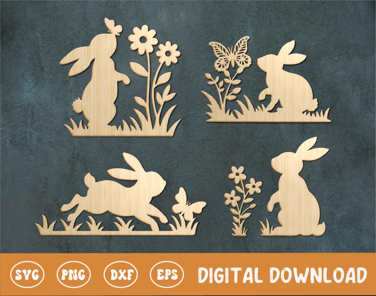 Rabbit Papercut - Etsy Rabbit Papercut - Etsy