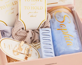 Sky bridemaid proposal box gift set, custome Will You Be My Bridemaid box set with ice coffee cup