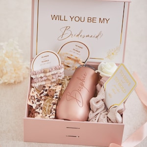 Customized bridesmaid proposal box, Will You Be My Bridemaid box set, wedding gift for proposals bridesmaids
