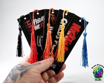 Horror Movie Bookmarks | Gifts for Horror Movie Fans