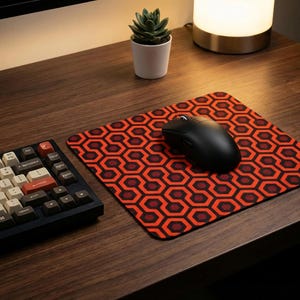Overlook Hotel Carpet Mousepad | The Shining | Gifts for Horror Movie Fans