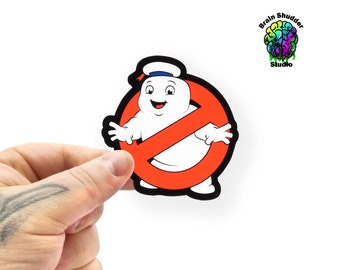 Ghostbusters Mini Puft Sticker | Gifts for Movie Fans