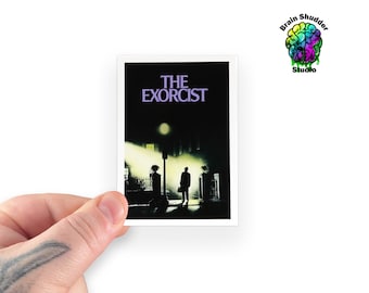 The Exorcist Poster Sticker | Gifts for Horror Movie Fans!