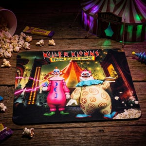 Killer Klowns from Outer Space Mousepad | Gifts for Horror Movie Fans