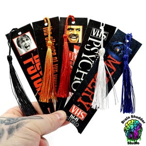 Horror Movie Bookmarks | Psycho Killers | Gifts for Horror Movie Fans