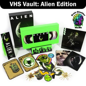 Alien Edition VHS Vault | Trinket Storage Box | Gifts for Sci-Fi Movie Fans