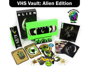 Alien Edition VHS Vault | Trinket Storage Box | Gifts for Sci-Fi Movie Fans