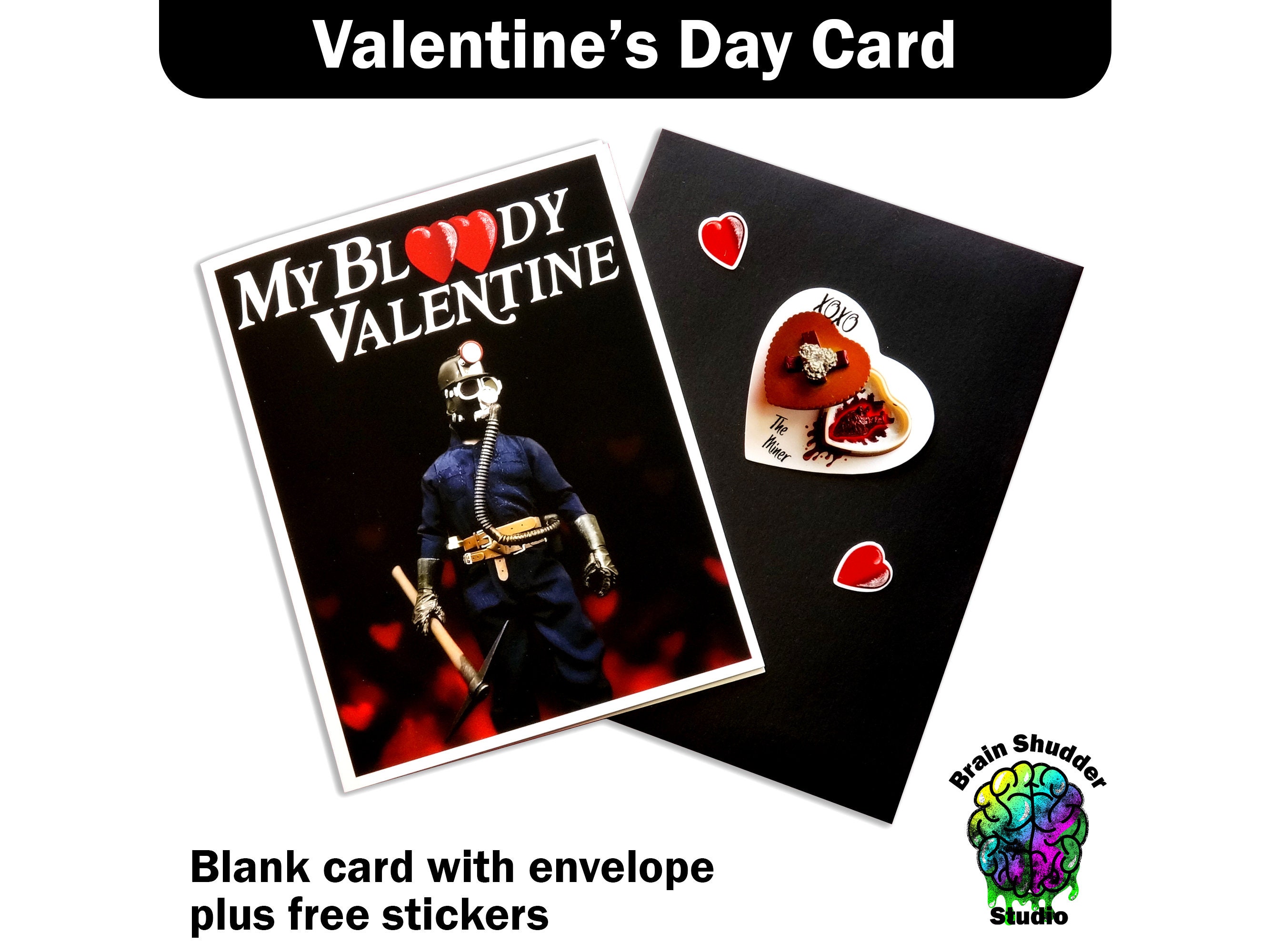 Valentine's Day Card | Horror | My Bloody Valentine - Etsy