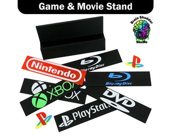 Game & Movie Display Stands | Gifts for Physical Media Fans