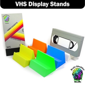 VHS Tape Display Stands | Gifts for Movie Fans
