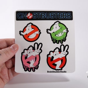 Ghostbusters Logo Sticker Sheet | Gifts for Movie Fans