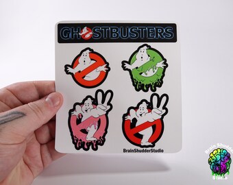 Ghostbusters Logo Sticker Sheet | Gifts for Movie Fans